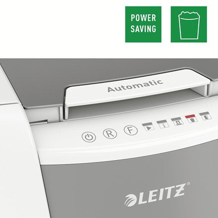 EAN 4002432124114 - Leitz 80140000 triturador de papel Microcorte 55 dB 22 cm Gris, Blanco imagen 12