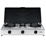 Vitrokitchen 360ib. Color Del Producto: Negro Acero Inoxidable Tipo De Instalación: Encimera Tipo De Quemador: Encimera De Gas. Tipo De Control: Giratorio Control De Posición: Frente. Tipo De Gas: Propano/Butano. Ancho: 710 Mm Profundidad: