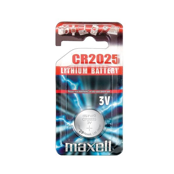 Maxell Cr2025 Pila Doméstica Batería De Un Solo Uso Litio