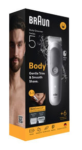 Braun Regolabarba Body Groomeer Uomo Bg 5550 Impermeabile + Accessori