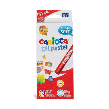 EAN 8003511432775 - Carioca 43277 pastel Pastel al óleo Negro, Azul, Marrón, Verde, Naranja, Rosa, Rojo, Rosa, Violeta, Blanc imagen 1