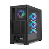 EAN 8436587974885 - NOX Hummer PLASMA Midi Tower Negro imagen 5