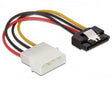 EAN 4043619601202 - DeLOCK SATA HDD > 4pin male with metal clip – straight 0,12 m imagen 1
