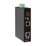 Eaton Tripp Lite Series Industrial Gigabit Ethernet Poe Injector 60w Poe++ 802.3bt Midspan 40c To +75c Ip30 Housing Dual 24~57vdc Din Rail 1 Port Inyector De Corriente (Montable En Carril Din) Ca 100-240 V 60 Vatios Negro