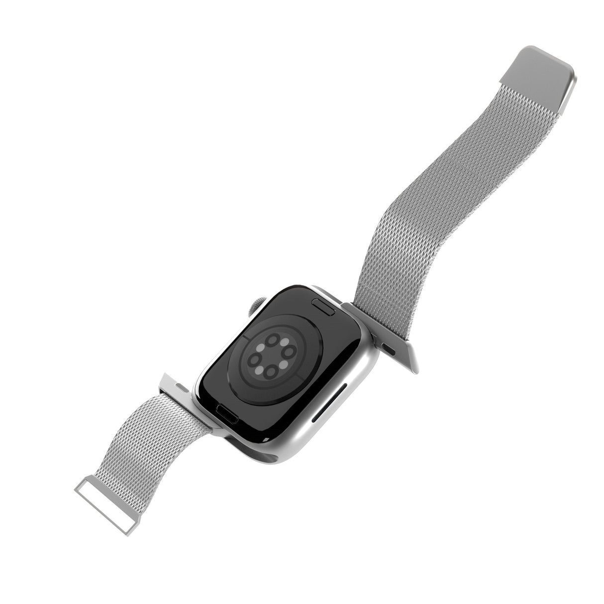 Puro Milanese Armband Apple Watch 42/44/45/49mm Silber