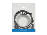 Lanberg Cable De Alimentacion Ca-C13c-11cc-0018-Bk Conectores Schuko / Iec320 C13 1.8 Metros