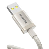 Titanium Alloy Fast Charging Cable Usb To Type-C 100w 2m Galaxy Titanium Gold