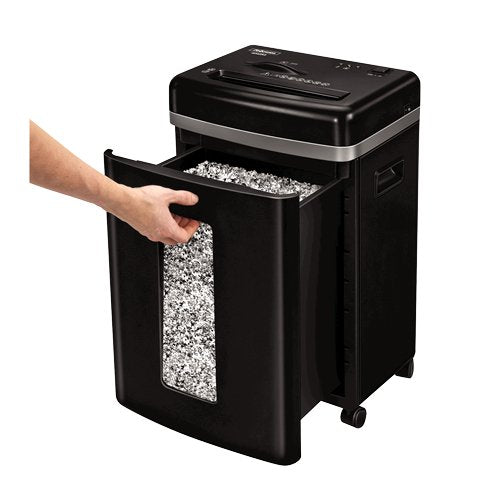 Fellowes 450m Destructora De Papel Manual Microcorte - Destruye Hasta 9 Hojas - 22l