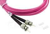 Blueoptics Sfp3133fu1mk Cable De Fibra Optica 1 M Lc St Om4 Magenta