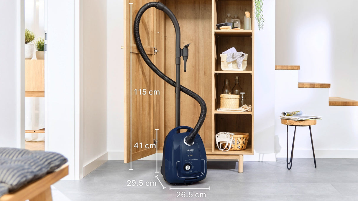 Aspiradora Bosch Serie 4 Bgl38bu1 De Tambor Secar 600 W Bolsa Para El Polvo