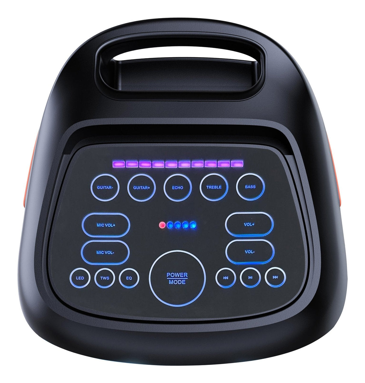 Altavoz De Fiesta Denver Bps-370 Bluetooth Con 100w De Potencia