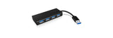 EAN 4250078160373 - ICY BOX IB-AC6104-B USB 3.2 Gen 1 (3.1 Gen 1) Type-A 5000 Mbit/s Negro imagen 1