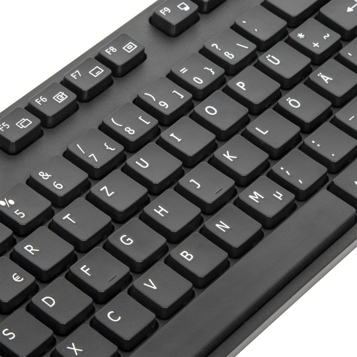 Teclado Alemán Targus Akb30de Usb Qwertz Negro