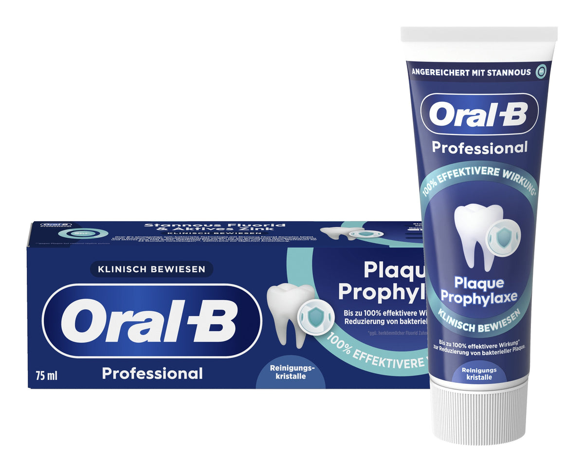 Oral-B Professional Plaque Prophylaxe Zahnpasta 75 Ml