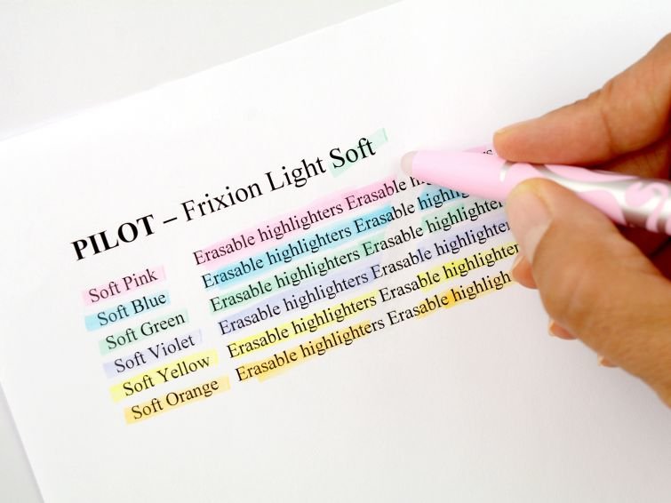 Pilot Frixion Light Soft Subrayador Multicolor