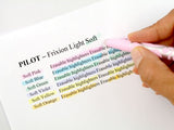 Pilot Frixion Light Soft Subrayador Multicolor