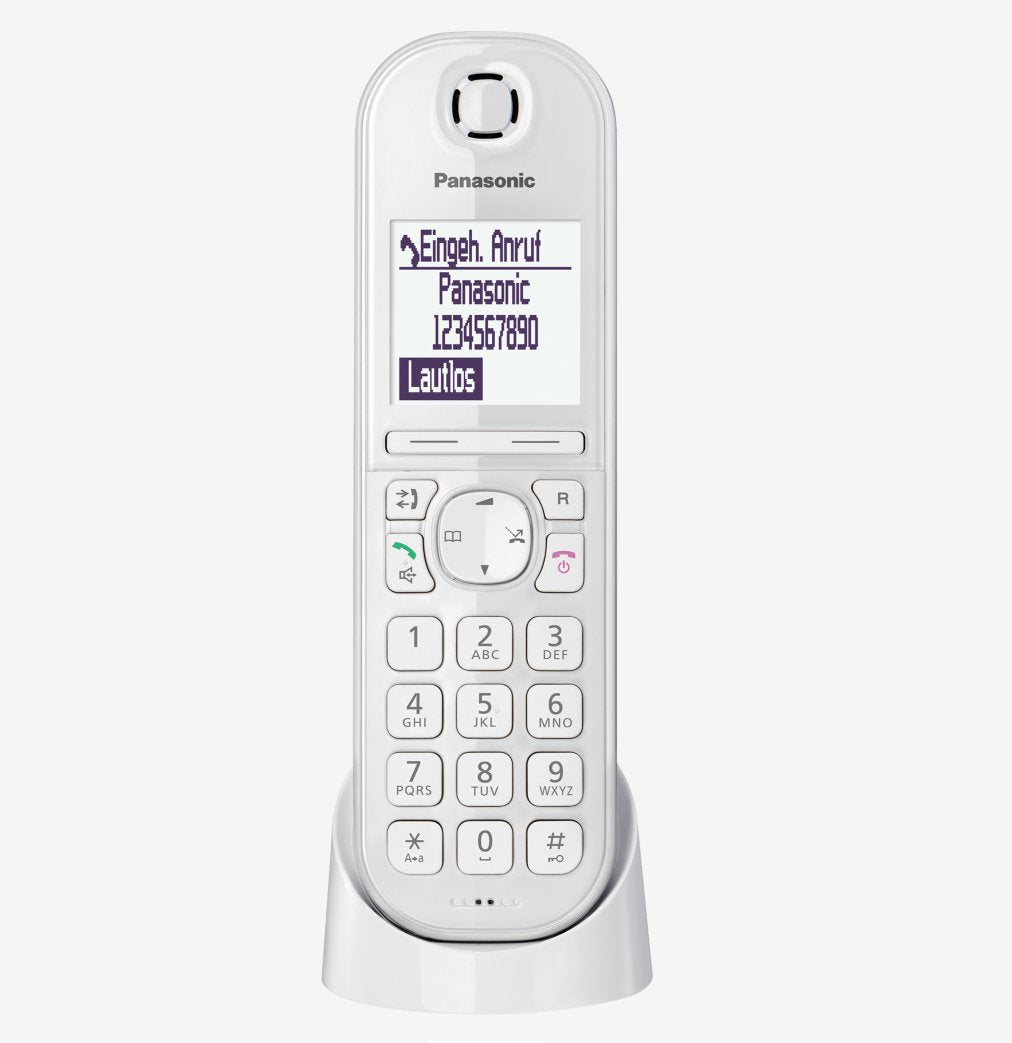 Teléfono Panasonic Kx-Tgq200gw Blanco Cat-Iq 2.0