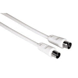 Hama Cable Coaxial De Antena Macho/Hembra - Longitud 10m - Doble Blindaje - Apantallamiento 75db - Impedancia 75ohm -
