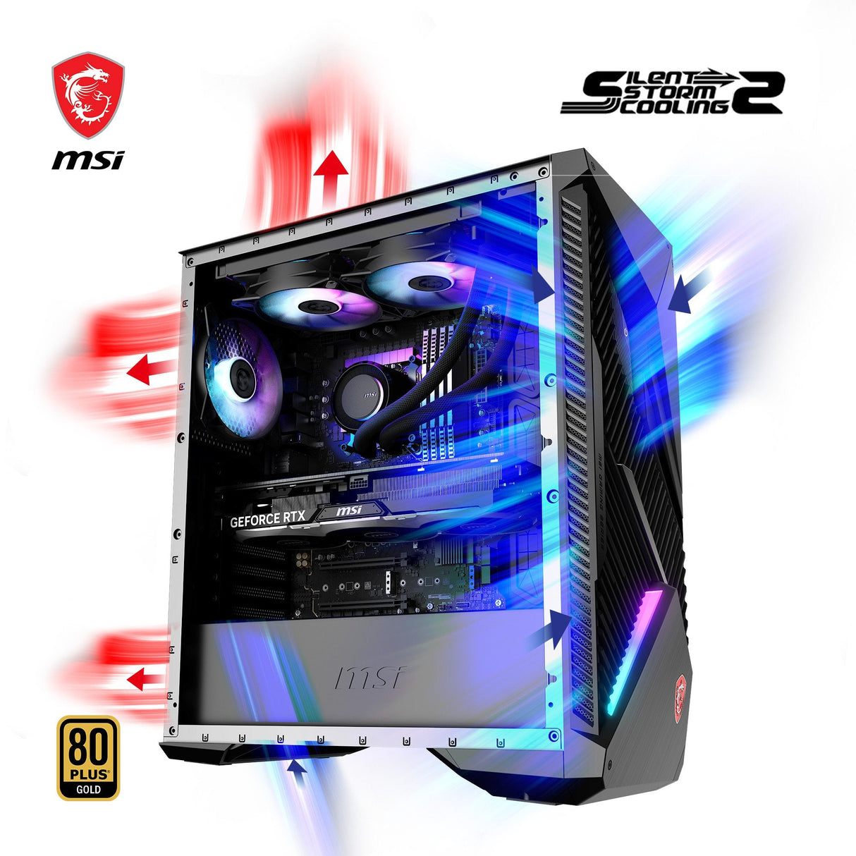 Pc Gaming Msi Mpg Infinite X2 14nug7-460at Intel® Core I7 I7-14700kf 32 Gb Ddr5-Sdram 1 Tb Ssd Nvidia Geforce Rtx 4080 Super Windows 11 Home