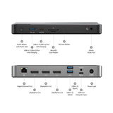 Alogic Mx3 Alámbrico Usb 3.2 Gen 1 (3.1 Gen 1) Type-C Negro, Gris