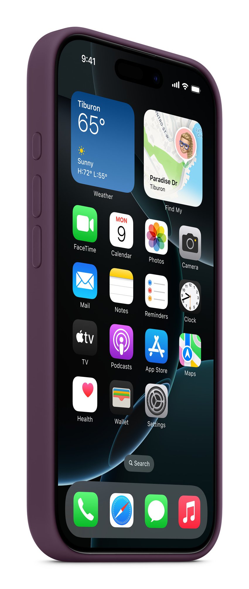 EAN 0195949885327 - Apple MYYM3ZM/A funda para teléfono móvil 16 cm (6.3") Color ciruela imagen 5