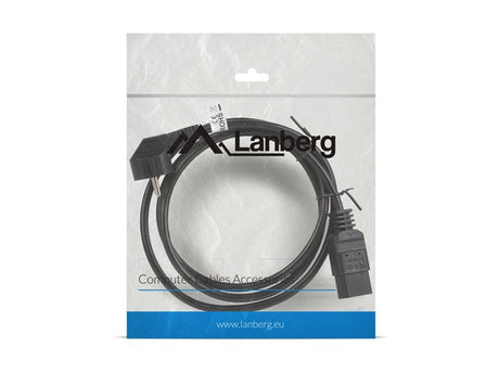 EAN 5901969409796 - Lanberg CA-C19C-10CC-0018-BK cable de transmisión Negro 1,8 m CEE7/7 C19 acoplador imagen 4