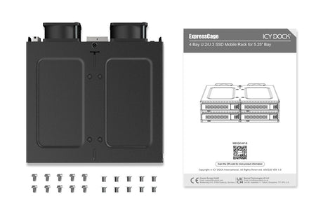 EAN 4713227446648 - Icy Dock MB324V4P-B caja para disco duro externo Caja externa para unidad de estado sólido (SSD) Negro 2. imagen 7