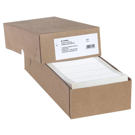 EAN 4008705082129 - HERMA 8212 etiqueta de impresora Blanco Etiqueta para impresora autoadhesiva imagen 1