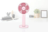 86624 Handventilator Breezy Ii Pink 4w 5 Geschwindigkeitsstufen Ø10cm