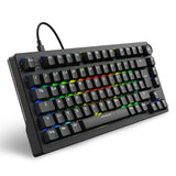 Sharkoon Skiller Sgk25, Teclado De Juegos Negro, De-Layout, Huano Red 4044951041824