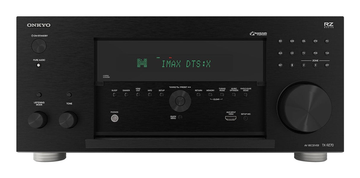 Onkyo Tx-Rz70 11.2 Av Netzwerk Receiver 8k Thx Wlan Bt Atmos Sonos Zertif.