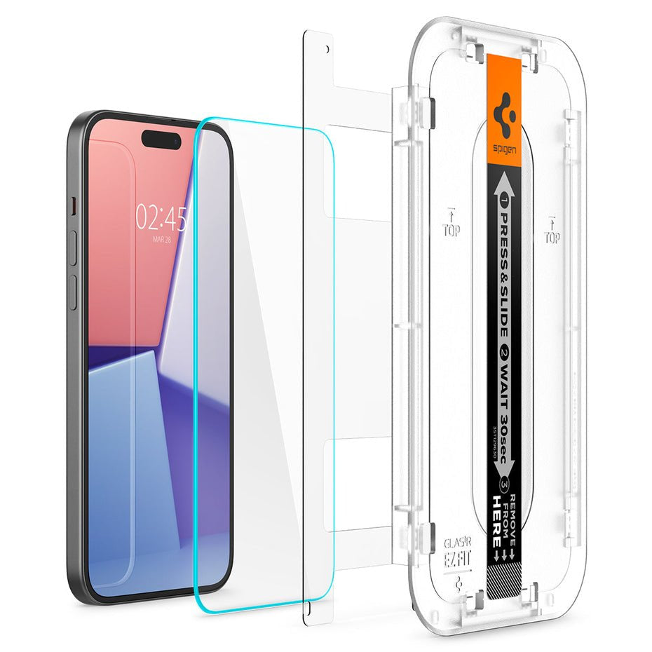 Spigen Glas.Tr Ez Fit Do Iphone 15