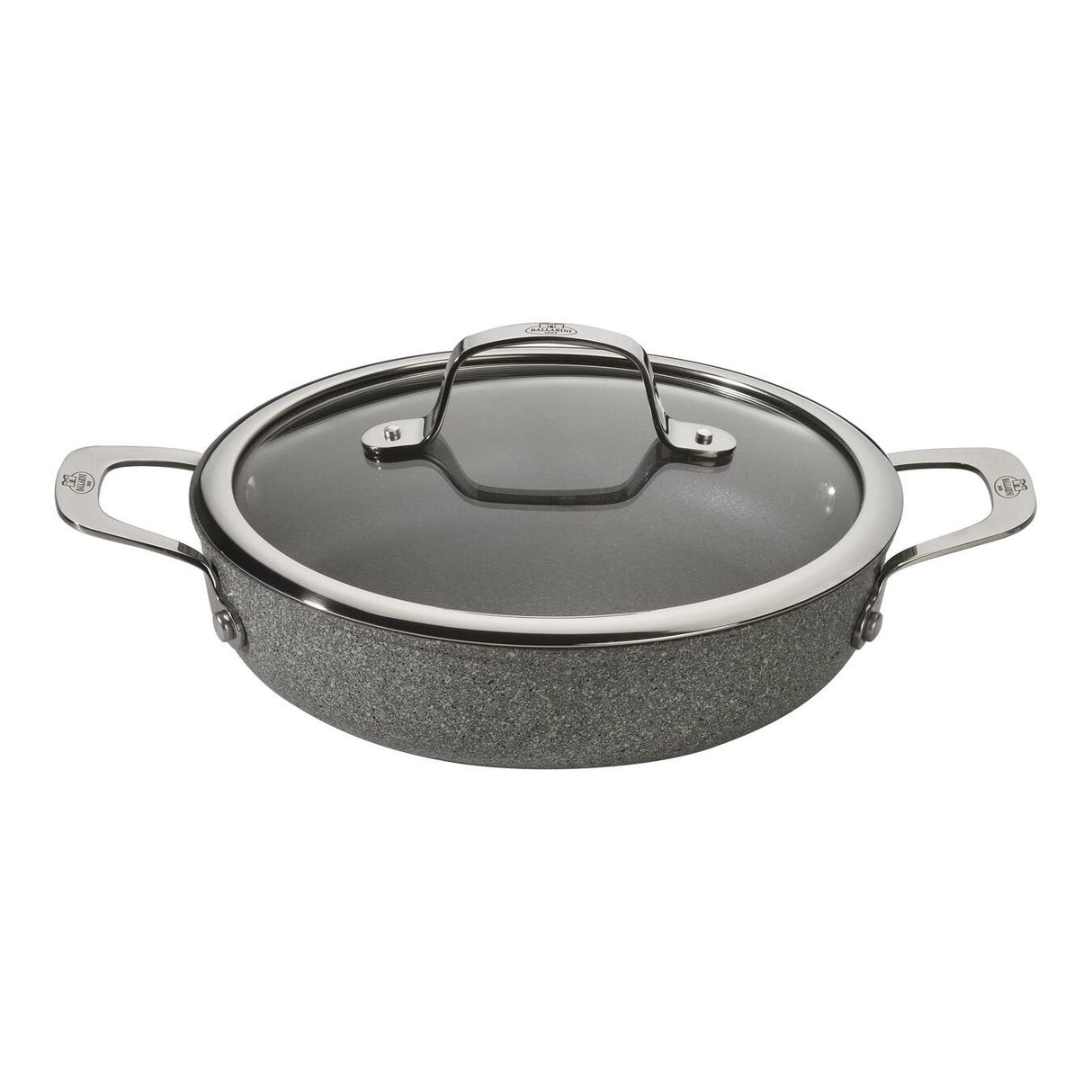 Sartén Ballarini Salina Granitium Profunda Con 2 Asas Granito 24 Cm 75002-811-0