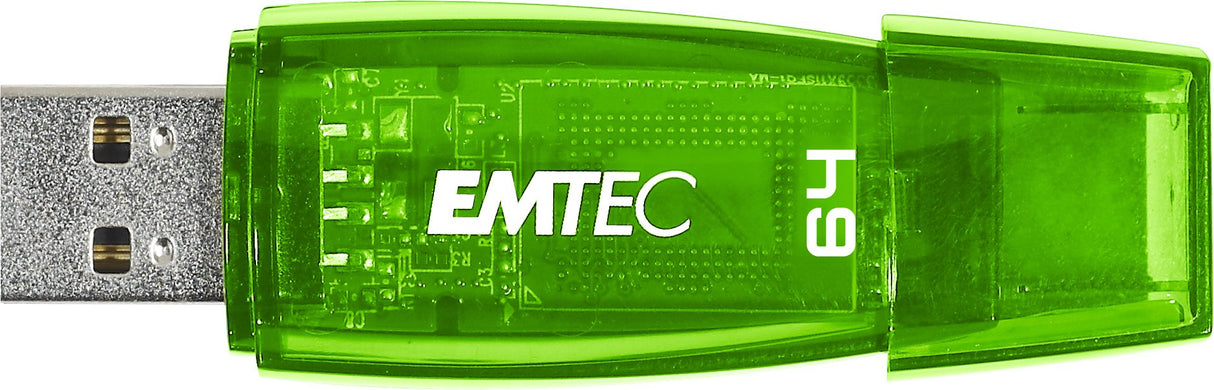 Pendrive Emtec Pendrive 64 Gb C410  Usb 2.0 Green