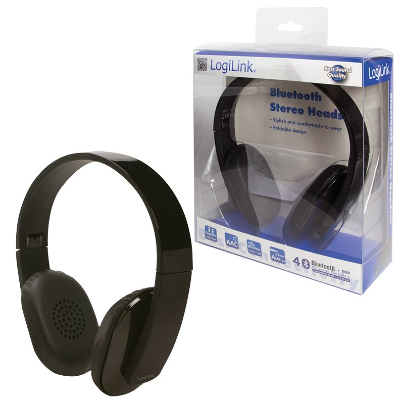 Logilink Bluetooth Stereo Headset Mit Mikrofon