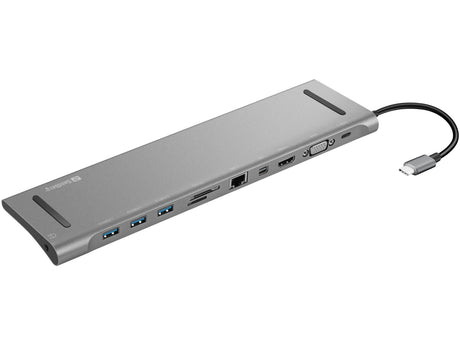 EAN 5705730136238 - Sandberg 136-23 base para portátil y replicador de puertos USB 3.2 Gen 1 (3.1 Gen 1) Type-C Plata imagen 1