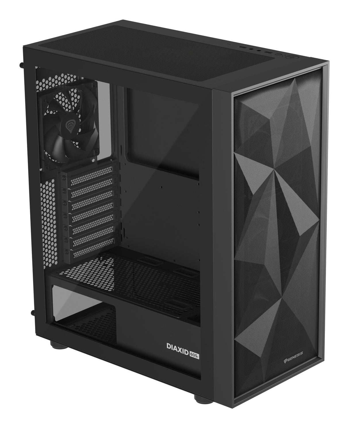 Caja Pc Genesis Diaxid 605f Czarna