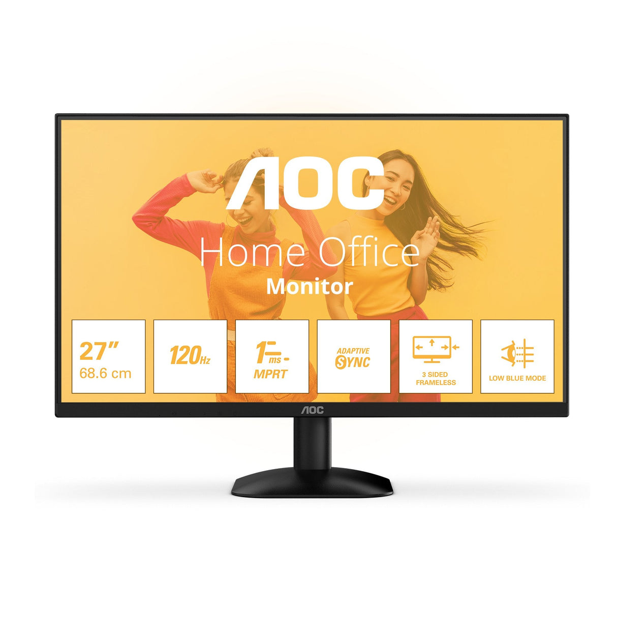 Monitor Aoc 27 27b35hm Fhd 1920x1080 Vga Hdmi Negro