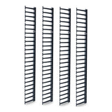 Apc Cableführungsplatte Para Schaltschrank - Negro - 48u - Taa-Konform Packung Con 4