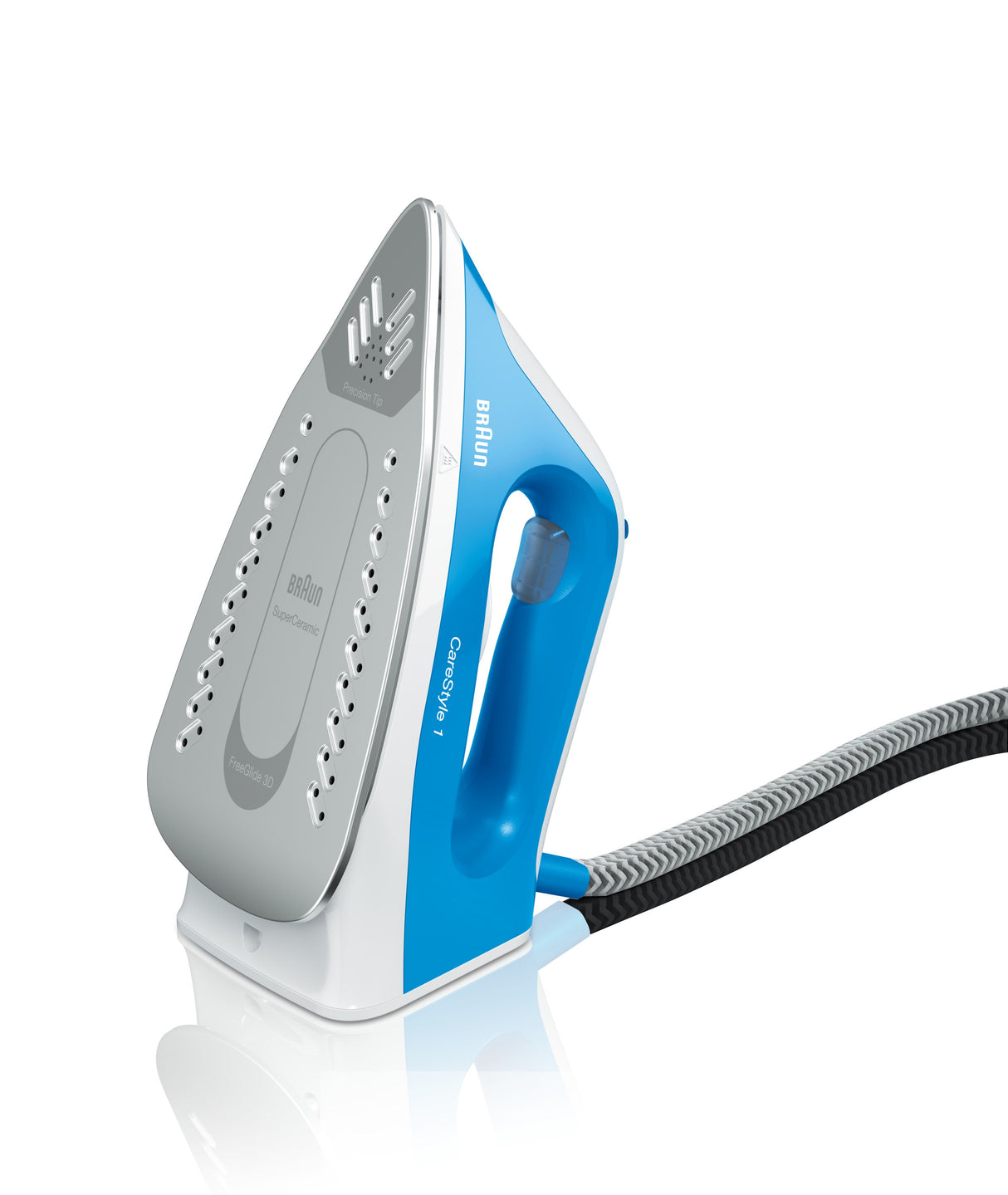 EAN 8021098280503 - Braun CareStyle 1 IS1012BL 2400 W 1,5 L Suela de cerámica Azul, Blanco imagen 1