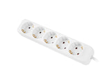 EAN 5901969429220 - Lanberg PS0-05F-0300-W base múltiple 3 m 5 salidas AC Interior Blanco imagen 4