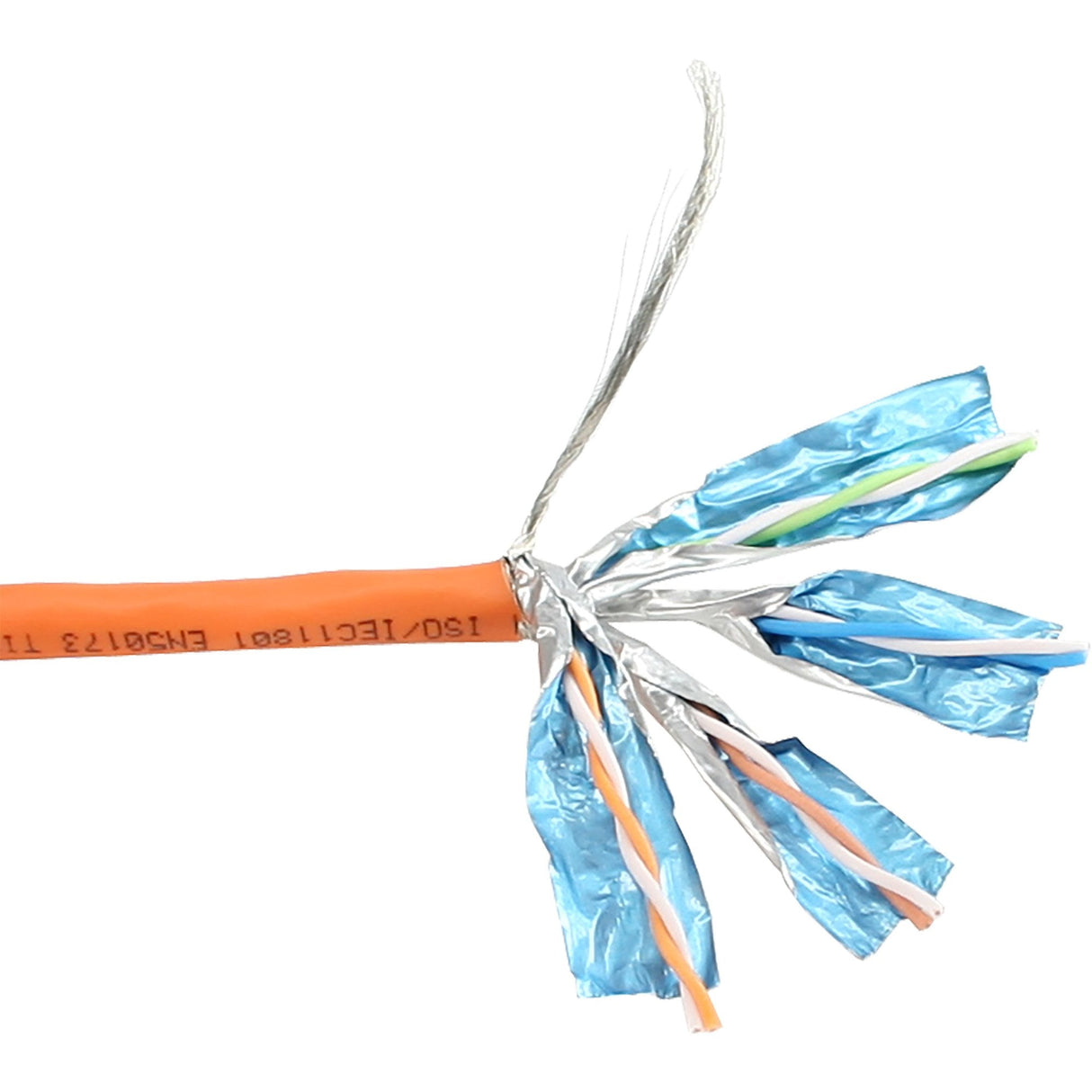 Cable De Instalación Sólido Inline 250mhz S/Stp Cat.6 Cu Awg23 Libre De Halógenos 100m