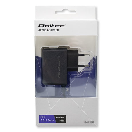 EAN 5901878523996 - Qoltec 52399 cargador de dispositivo móvil Universal Negro Corriente alterna Interior imagen 7