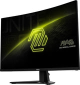 Monitor Msi Mag 32c6 31.5" 1920 X 1080 Pixeles Full Hd Negro