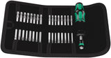 Wera 05059293001 Destornillador Múltiple Destornillador Estándar, Conjuntos De Bits Negro/Verde, De Plástico, Negro / Azul, Negro