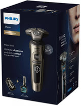 EAN 8720689004350 - Philips SP9883/36 afeitadora Máquina de afeitar de rotación Recortadora Gris imagen 3