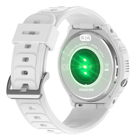 EAN 5908235977966 - MaxCom FW100 3,3 cm (1.3") AMOLED Digital 360 x 360 Pixeles Pantalla táctil Blanco imagen 5