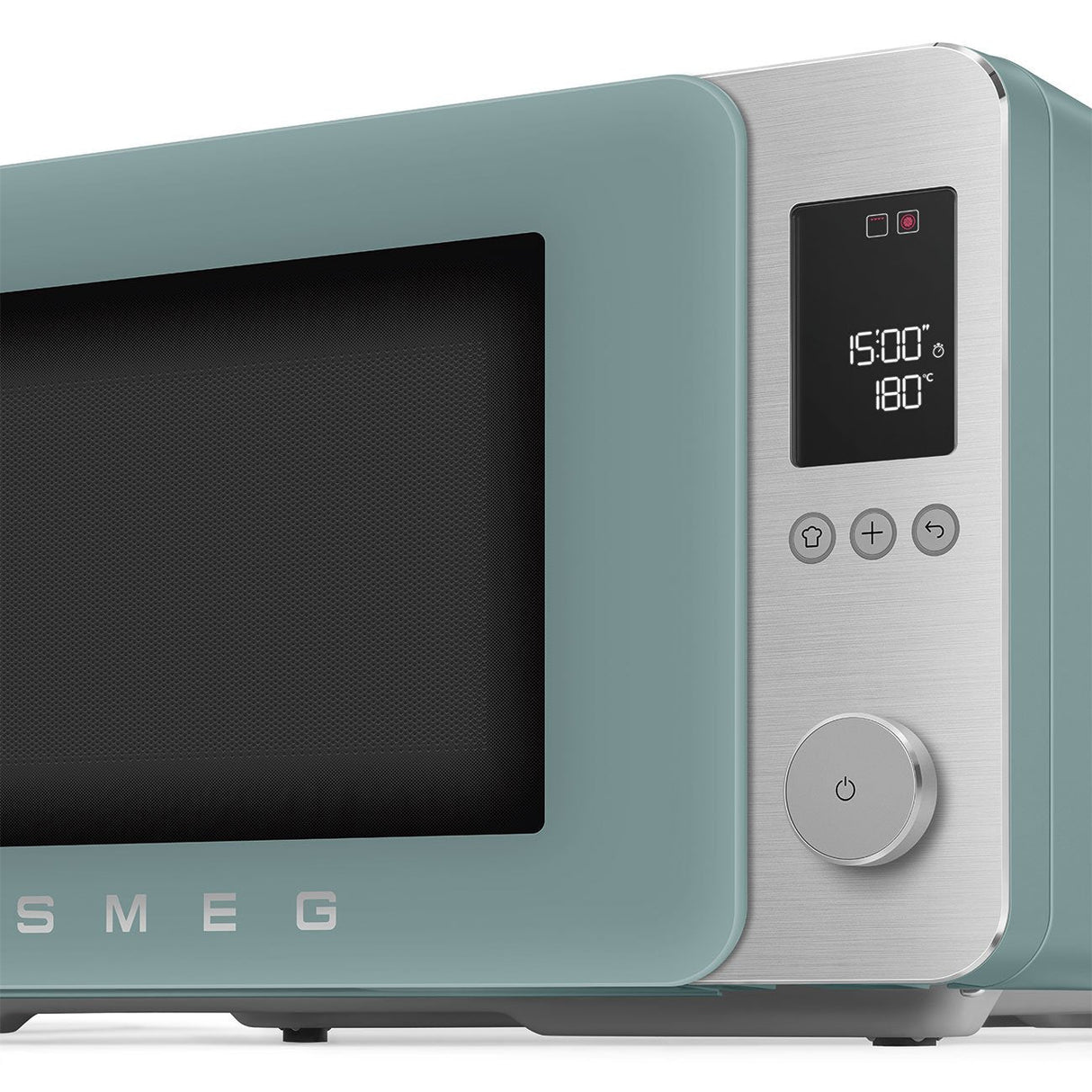Smeg Kombi-Mikrowelle Moc02egmeu, 9 Fkt, 2100w, Smaragdgrün Matt
