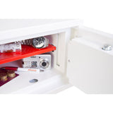 Phoenix Safe Co. Ss1181e Caja Fuerte De Superficie 7 L Acero Blanco