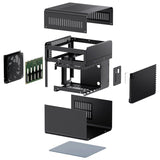 Jonsbo N2 Mini-Itx Gehäuse - Negro